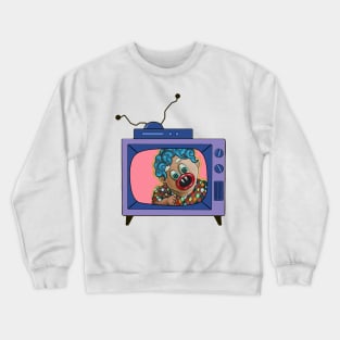 Cartoon Tv Nightmare no sleep beast candy invastion Crewneck Sweatshirt